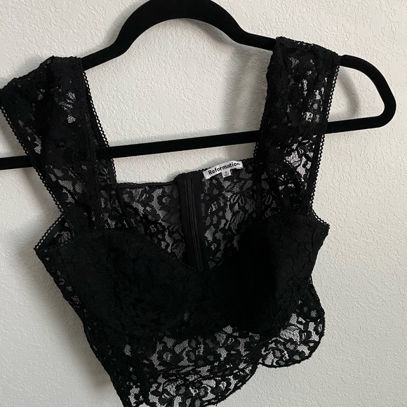 REFORMATION RINA TOP - Picture 6 of 7